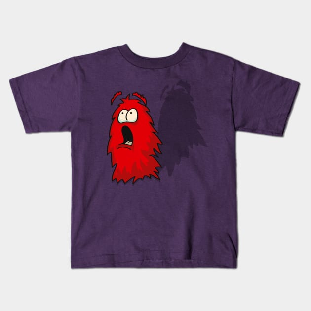 You know why they're under the bed Kids T-Shirt by Flush Gorden